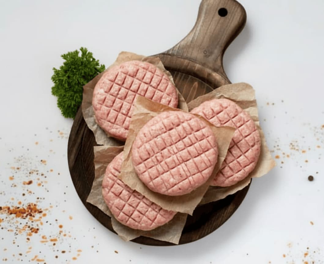 Homemade Chicken Burgers